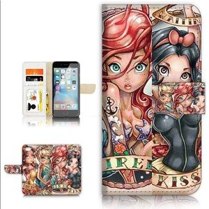 Disney Princess iPhone 6s plus wallet phone case